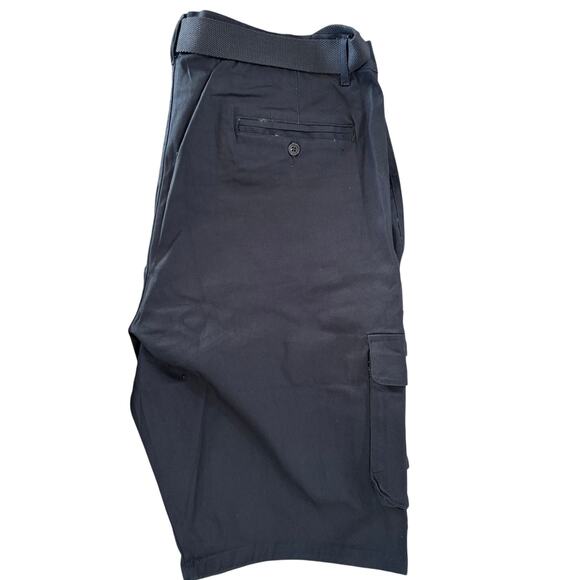 Blu Rock Men's Flex Stretch Cargo Shorts Navy 42 - Picture 5 of 8
